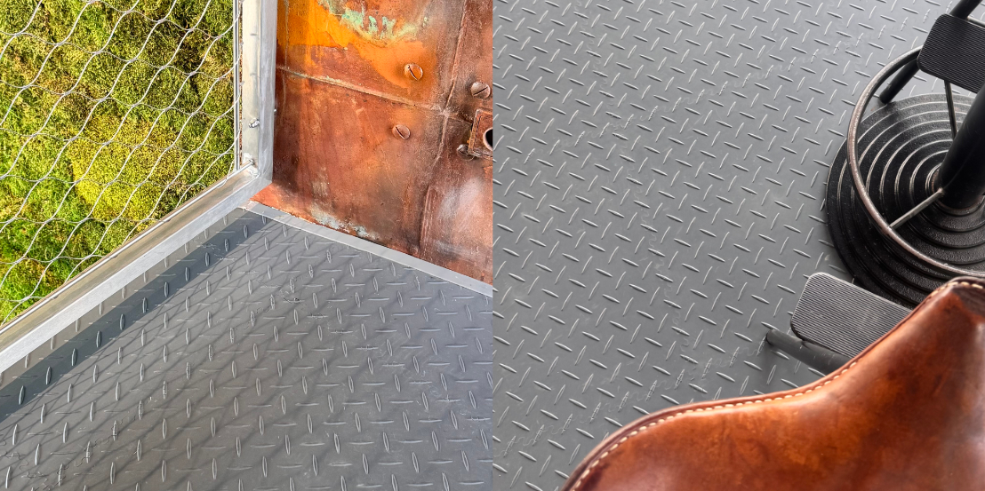 Detaily vinylové zátěžové podlahy